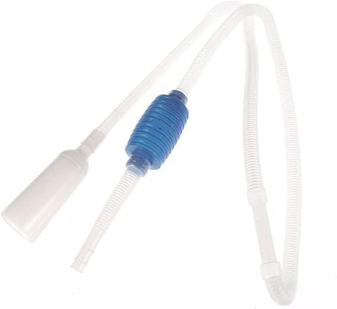 Fish Tank Water Change Pump Aquarium Suction Pump Aquarium Siphon Aquarium Vacuum Pump Fish Tank Siphon Pump Hand Pump Siphon Water Hand Pump Water Manual White Gravel