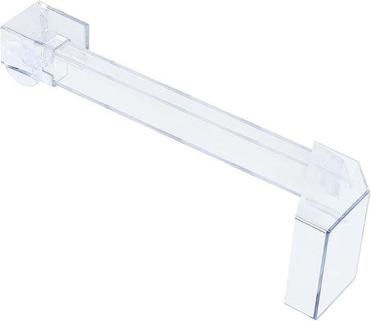 Shrimp Fish Feeding Tube Dish Set, Clear Fish Feeder Tube and Dish for Feeding Shrimp Fish Tank