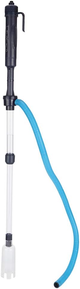 Electric Aquarium Gravel Cleaner, Fish Tank Cleaning Pump with Telescopic Handle, Multi - Function Sand Washer for Water Change and Waste Removal in Freshwater and Saltwater Tanks
