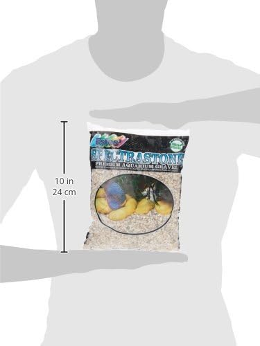 Spectrastone Ocean Beach Pebble for Freshwater Aquariums, 5-Pound Bag