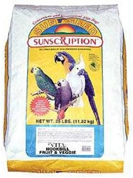 Sunseed Company Vita Fruit/Veggie Food for Hookbill
