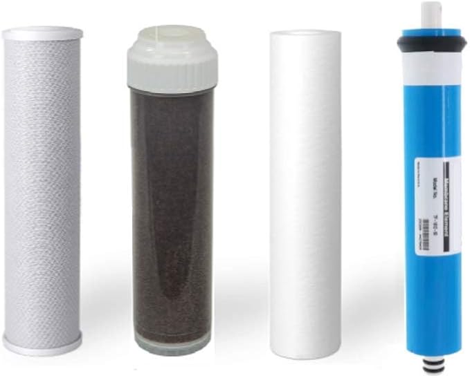 Aquarium Reef and Deionization Reverse Osmosis RODI Water Filtration System - 4 Stage | 150 GPD