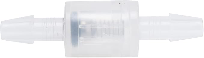 Check Valve Air Pump Accessories PP NonSlip Airtight Valve for Aquarium Hydroponics Air Tubing 1/4 Inch (3/16'')