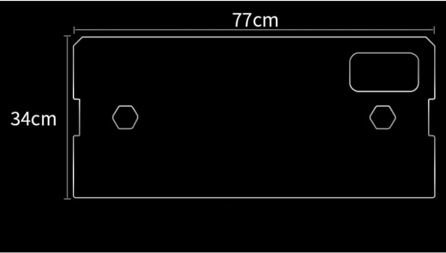 Aquarium Cover, Anti Jumping Fish Tank Top Cover, Transparent, for Aquariums for Fish, Reptiles and Turtles(77x34cm/30x13.4in)