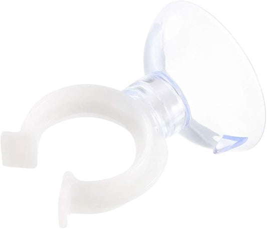 uxcell Aquarium Suction Cup Clips Airline Tube Holders Clamps for Fish Tank Clear 17mm 6Pcs