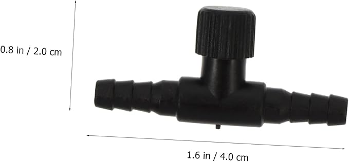 FRCOLOR 30pcs Aquarium Air Valve Connector Type Tubing Connector for Fish Tanks Compatible Air Pumps Stones Sturdy Plastic Design for Efficient Oxygen Regulation