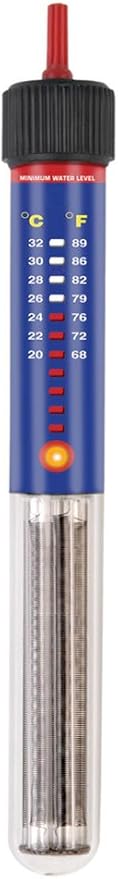 Penn-Plax Cascade Heat Aquarium Heater – Fully Submersible – Great for Freshwater and Saltwater Fish Tanks – 11” Length – 200 Watt
