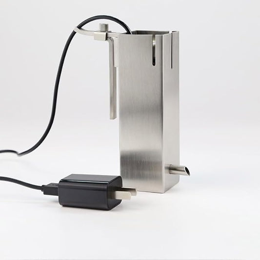 304 Stainless Steel Surface Skimmer Electric Oil Film Processor Built-in Filter Aquarium Equipment Glass Tank Landscaping