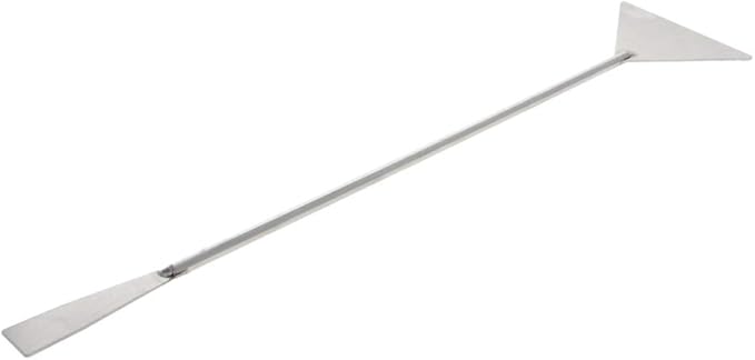 Utoolmart Substrate Spatula Stainless Steel Aquarium Fish Tank Aquatic Plants Tool 2 pcs