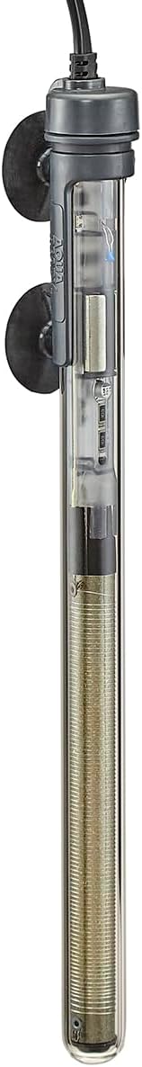 AquaReady 150w Preset Aquarium Heater - Submersible Fish Tank Heater for Freshwater & Saltwater Aquariums, Reliable & Energy Efficient, Compact Design for 30-45 Gallon Tanks