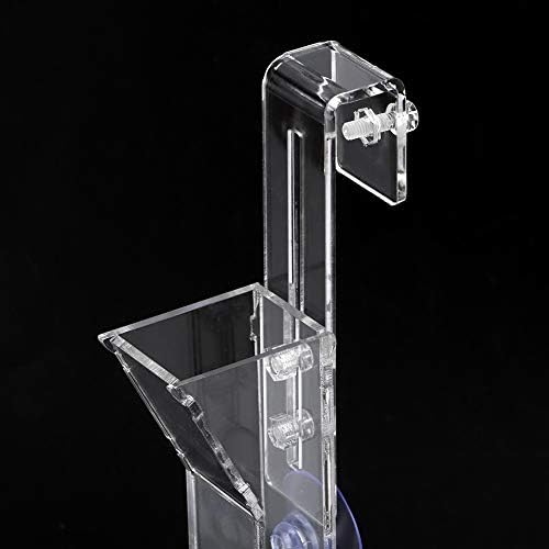 Acrylic Fish Shrimp Food Feeding Tube Granules Sunken Feeder Aquarium Accessory