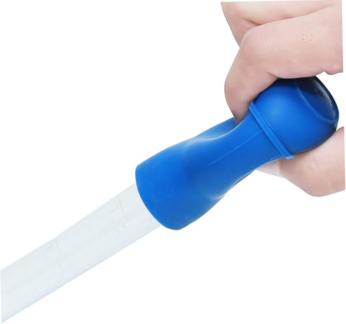 NOLITOY 3sets Coral Feeder Dropper 50ml Aquarium Water Clean and Pipette Cleaner Kit 2pcs*3