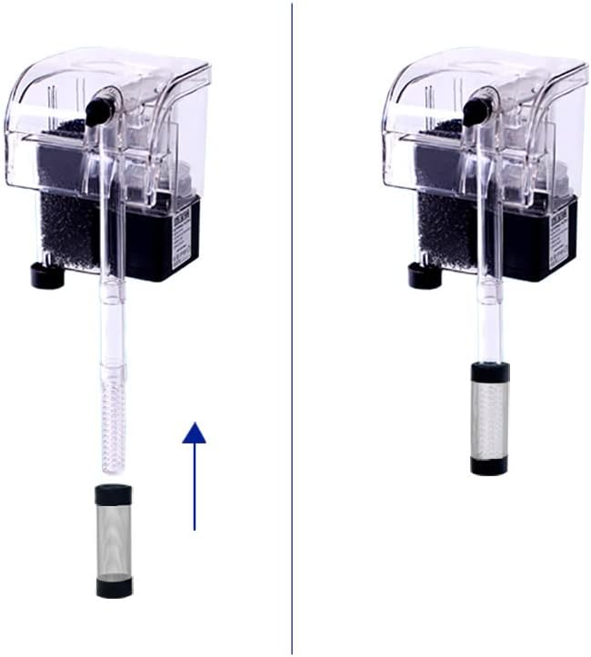 Aquarium Intake Filter Mesh Cover Fish Mesh Net Strainer Metal Pre Filter Tube Filter Accessory Stainless Steel Mesh Inflow Guard Intake Cover for Shrimp and Fish (Internal Diamete