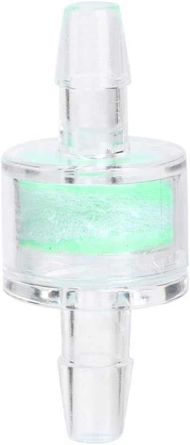 10PCS Aquarium Filter Tube, ABS Silicone Tube Filter, Plastic Fish Tank Check Valve for Fish Tanks and Aquarium(8MM)