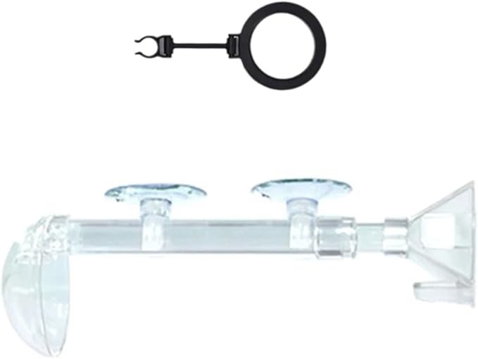 Adjustable Automatic Fish Feeder Set (Tank-Mounted Timer Feeder)(S)