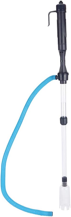 Electric Fish Tank Gravel Cleaner, Aquarium Cleaning Pump with Telescopic Tube, Multi - Functional Sand Washer for Water Change and Waste Suction in Freshwater Tanks