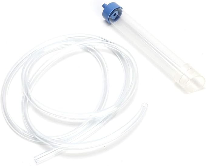 Small Fish Tank Cleaner, Professional Water Changer Pump with 58.9 Inch Hose for Aquarium Water Changing and Sand Cleaning Kit