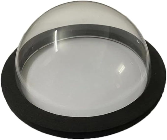 Fish tank floating acrylic viewing cover for garden ponds facilitating aquatic life observation with robust design and minimal upkeep outdoors