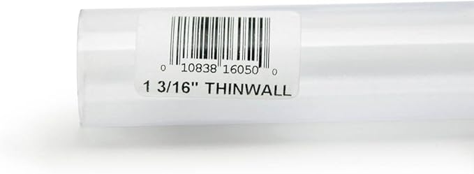 Lee's Pet Products ALE16050 Rigid Tubing for Aquarium Pumps, 1-3/16-Inch by 3-Feet