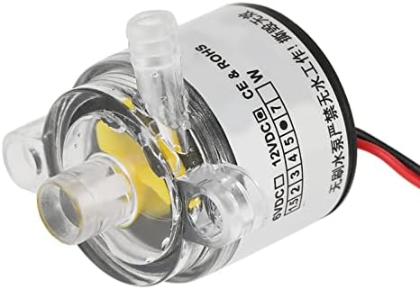 Mini Submersible, 12v Pump Micro Micro Brushles12v Dc 6w Food Grade 2L Min for Innovative Tools Miniature Modeling Aquarium Fountain