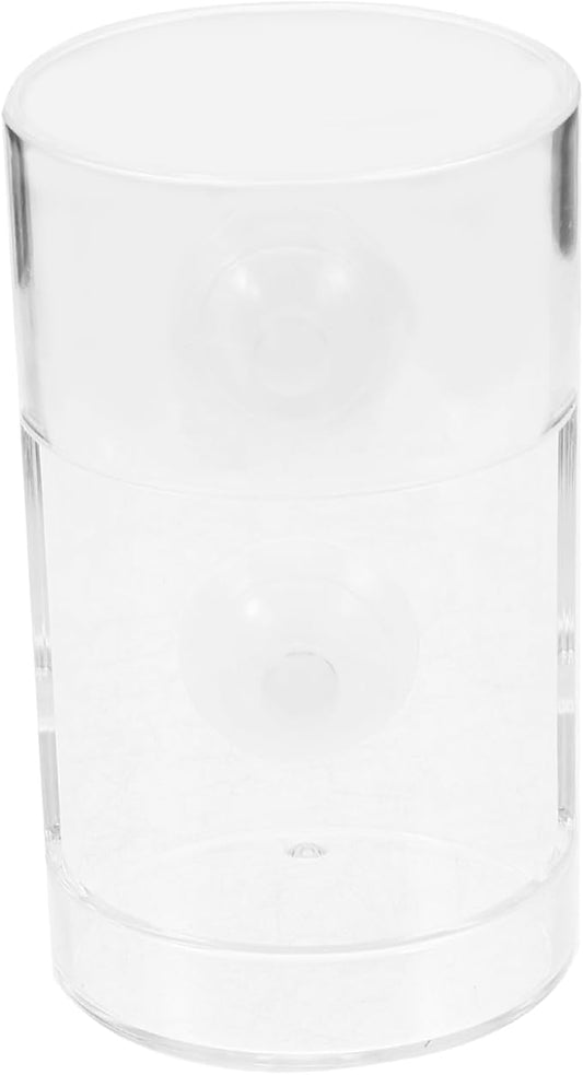 Fish Feeding for Aquariums Clear Floating Circle Cup Efficiently Distributes Food for Freshwater Tanks Fish Feeding Supplies