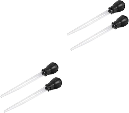 DOITOOL 2sets 30ml Aquarium Pipette Cleaner Fish Tank Sand Vacuum Aquarium Mini Gravel Vacuum Waste 2pcs*2