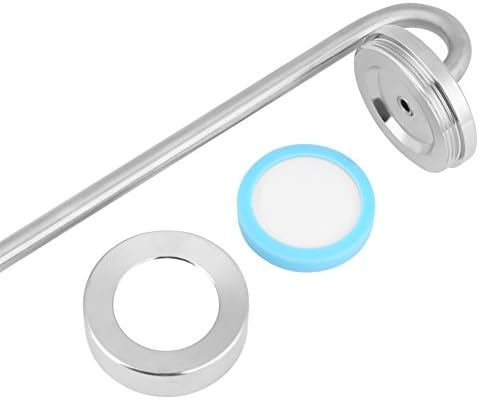 TOPINCN CO2 Diffuser, Premium Stainless Steel U Shape Micro Bubble Diffuser for Aquarium Plants Fish Tank with High Dissolution Rate 40cm