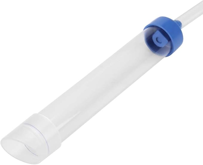 VINGVO Aquarium Siphon, Aquarium Siphon Tube, Special Tube Head Design Durable PVC Nontoxic Pet Small Size Tank