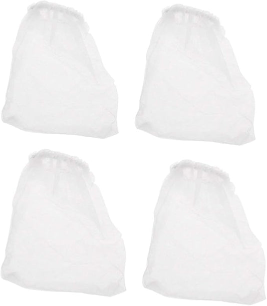 4pcs Aquarium Filter Bags Reusable Fish for Tank Filter Nylon Bag for Electric Gravels Cleaner Water Changer Sand Washer