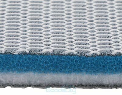 Aquarium Filter Media - 8-Layer Filter Pads for Aquarium, Fish Tank Accessories Sponge Filter, 12 × 48 inch Super Filtering Effect Filter Floss for Fish Tank Filters Media and Pond (12" x 48")