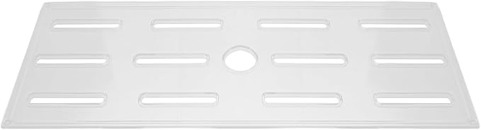 Aquarium Lid Cover with Hole: 19x7.8 Rectangle Anti-Jumping Fish Tank Cover - Clear Aquarium Hood to Protect Fish Reptiles Turtles from Jumping Out