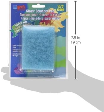 Lee's Pet Products ALE12005 Coarse Glass Algae Scrubber Pad for Aquarium