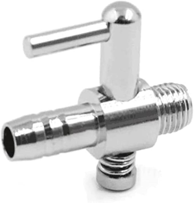Aquarium Air Valve Fish Tank Air Flow Control Lever Pump Single Way Valve, 8Pcs