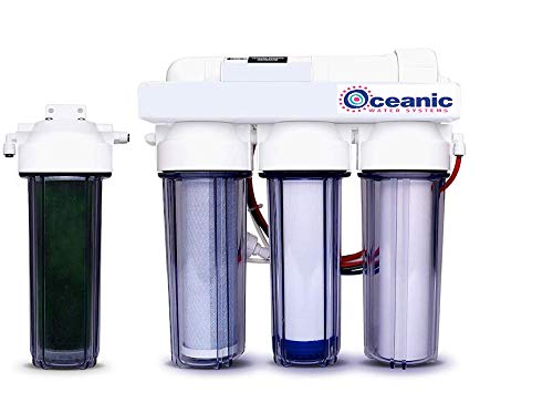 5 Stage Super Flow Reverse Osmosis & Deionization (RODI) Water Filtration System- 150 GPD | Ultra Pure Water Softener for 0 TDS/PPM Water | Water Purification System for Aquarium Filter Processes
