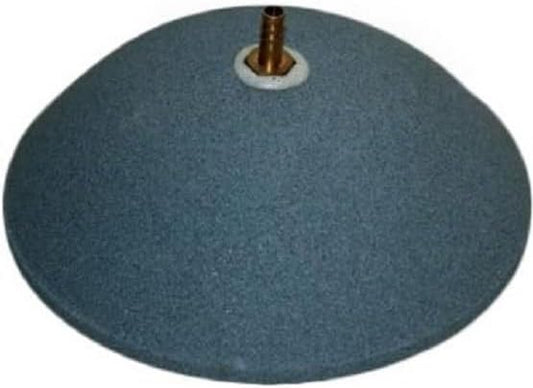 Large Dome High Output Sintered Airstone, 6 Inch (152mm) Heavy Duty Dome Sintered Air Stone Large, for Koi Fish Pond or Large Aquarium Aeration | Bubble Diffuser Used with Pond Pumps and Fish Tanks