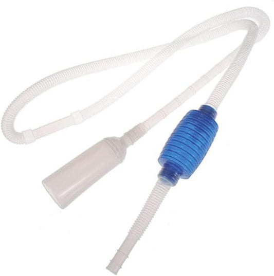 Fish Tank Water Change Pump Aquarium Suction Pump Aquarium Siphon Aquarium Vacuum Pump Fish Tank Siphon Pump Hand Pump Siphon Water Hand Pump Water Manual White Gravel