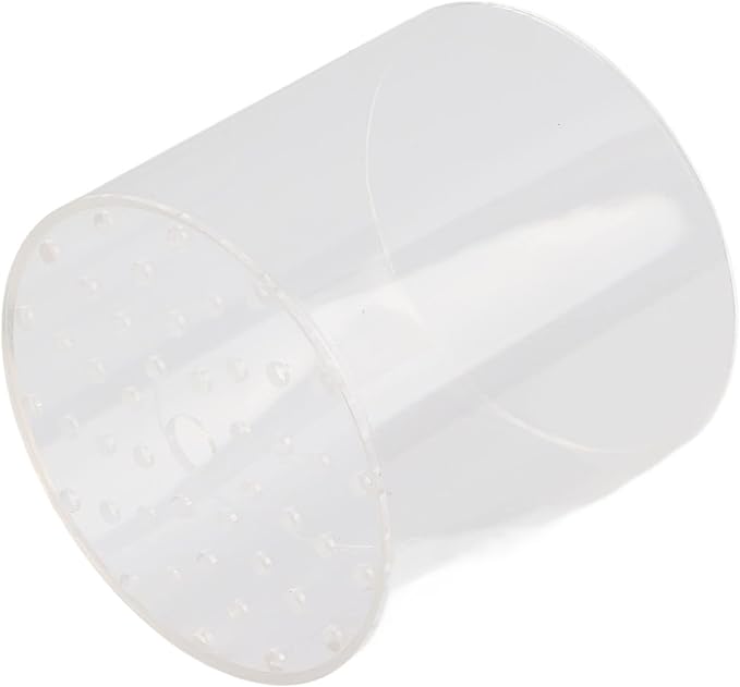 Acrylic Transparent Coral Feeder Cover, Coral Reef Feeding Breeding Protection Cover, Anti Feeding Shrimp for Aquarium Fish Tank (120mm)