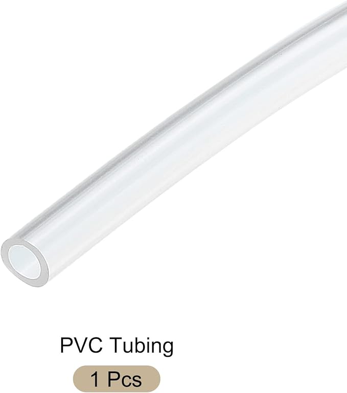 Clear Plastic PVC Tubing Flexible Vinyl Tube, [for Garden Irrigation Water Hose, Fish Tank, Aquarium] - 2mmx3mm/10ft(3meter)
