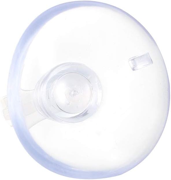 uxcell Aquarium Suction Cup Clips Airline Tube Holders Clamps for Fish Tank Clear 13mm 6Pcs