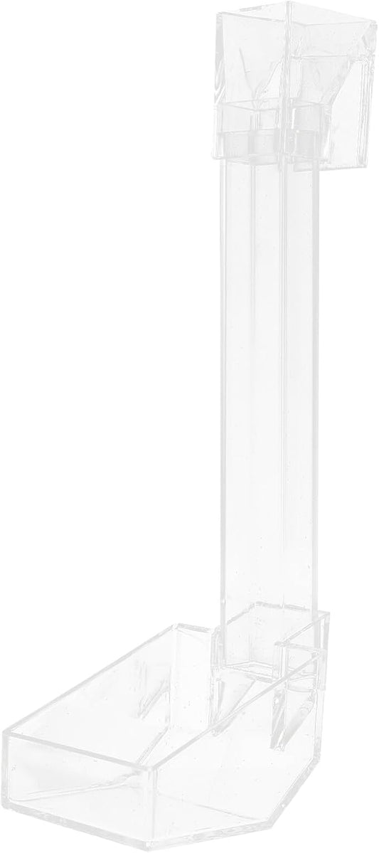 BESPORTBLE Shrimp Fish Aquarium Feeder Acrylic Feeding Tube 21cm Hanging Fish Tank Feeder for Automatic in Aquariums