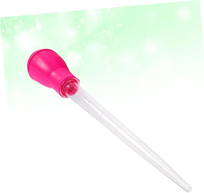 DOITOOL 2sets Aquarium 30ml Fish Tank Pipette Moss for Tank Sturdy Material Safe for Water Changes 2pcs*2