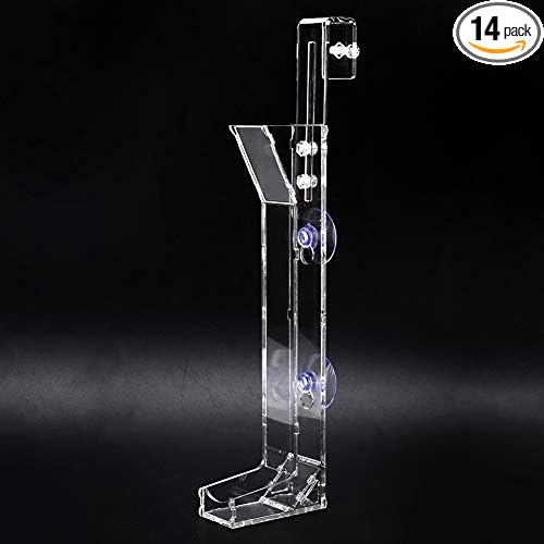 Acrylic Fish Shrimp Food Feeding Tube Granules Sunken Feeder Aquarium Accessory