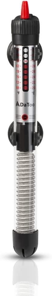 DaToo Aquarium Heater Fish Tank Heater Submersible 100 Watt, 1 Yr Warranty
