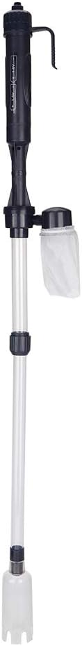 Electric Aquarium Gravel Cleaner, Wireless Fish Tank Cleaning Pump with Telescopic Tube, Multi - Functional Sand Washer for Water Change and Waste Removal in Freshwater
