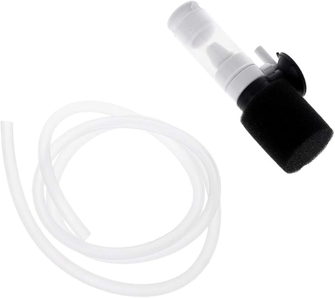 Aquariums Small Filter Quiet Air Driven with Tube Including Suction Cup and Sponge for Shrimp Tanks Aquariums Heater Light Thermometers Plant Sand Decorations Fish Decorations Light Fish