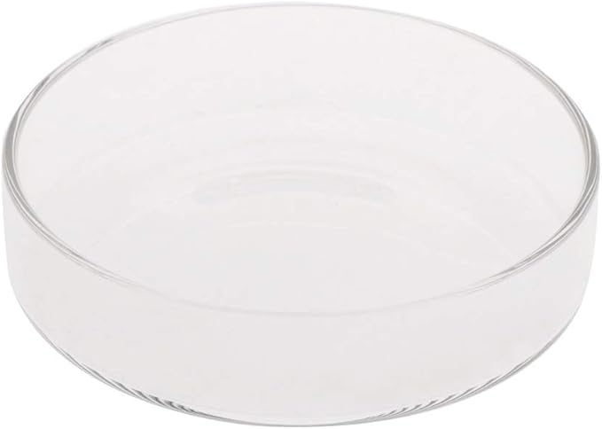 Youngy Arrival Fish Tank Feeder Aquarium Shrimp Glass Feeding Bowl Dish Tray 6 Size - D