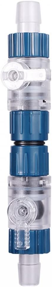 MiOYOOW Aquarium Hose Valve, Fish Tank Hose Connector Fishbowl Water Flow Control Valve with Quick Release Handle for Aquariums Fish Tanks
