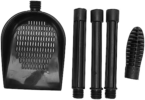 Pssopp Aquarium Sand for, Multifunctional Fish Pet Sand Shovel, Detachable PVC Cleaning Tool with Strainer Design, for Fish Tank Sand Shovel, Pet Litter Shovel