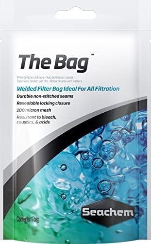 Seachem The Bag Filter Media Bag 13 x 25.5 cm (5" x 9.5") (Pack of 3)