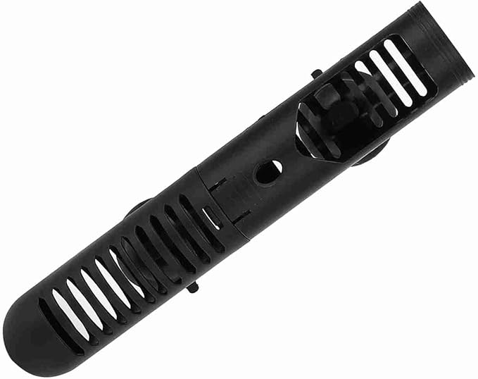 Aquarium Heater Protective Cover, Premium Removable Cover to Prevent Heater Breakage with Suction Cup Installation (No. 0 Protective Cover 18.5cm Long)